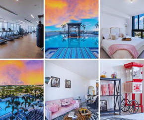 CASA AMOR -Beach Club, Gym, Sauna, Free Parking, Near Airport